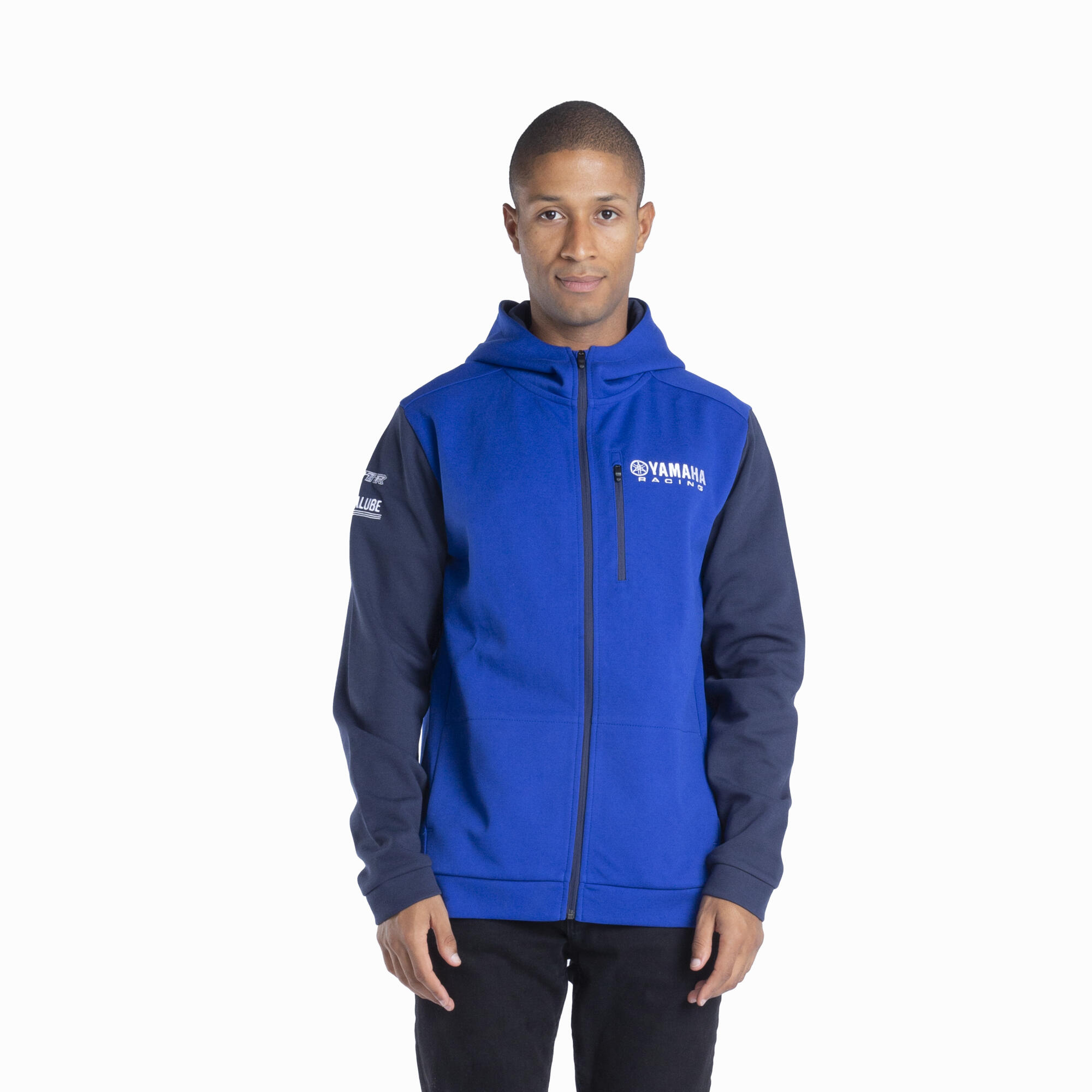 Męska bluza z kapturem Paddock Blue