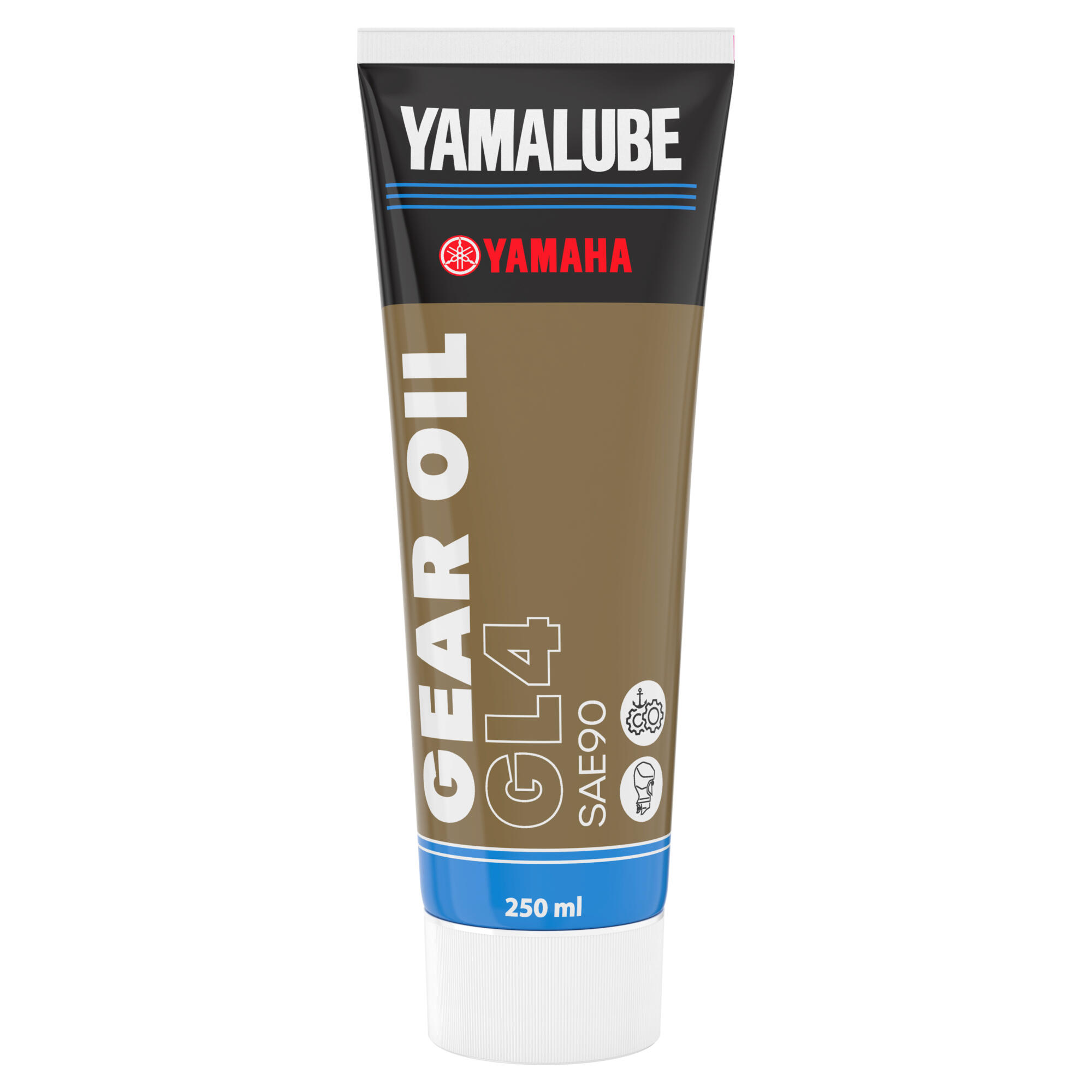 Olej przekładniowy Yamalube SAE-90 GL-4 do silników zaburtowych (250 ml)