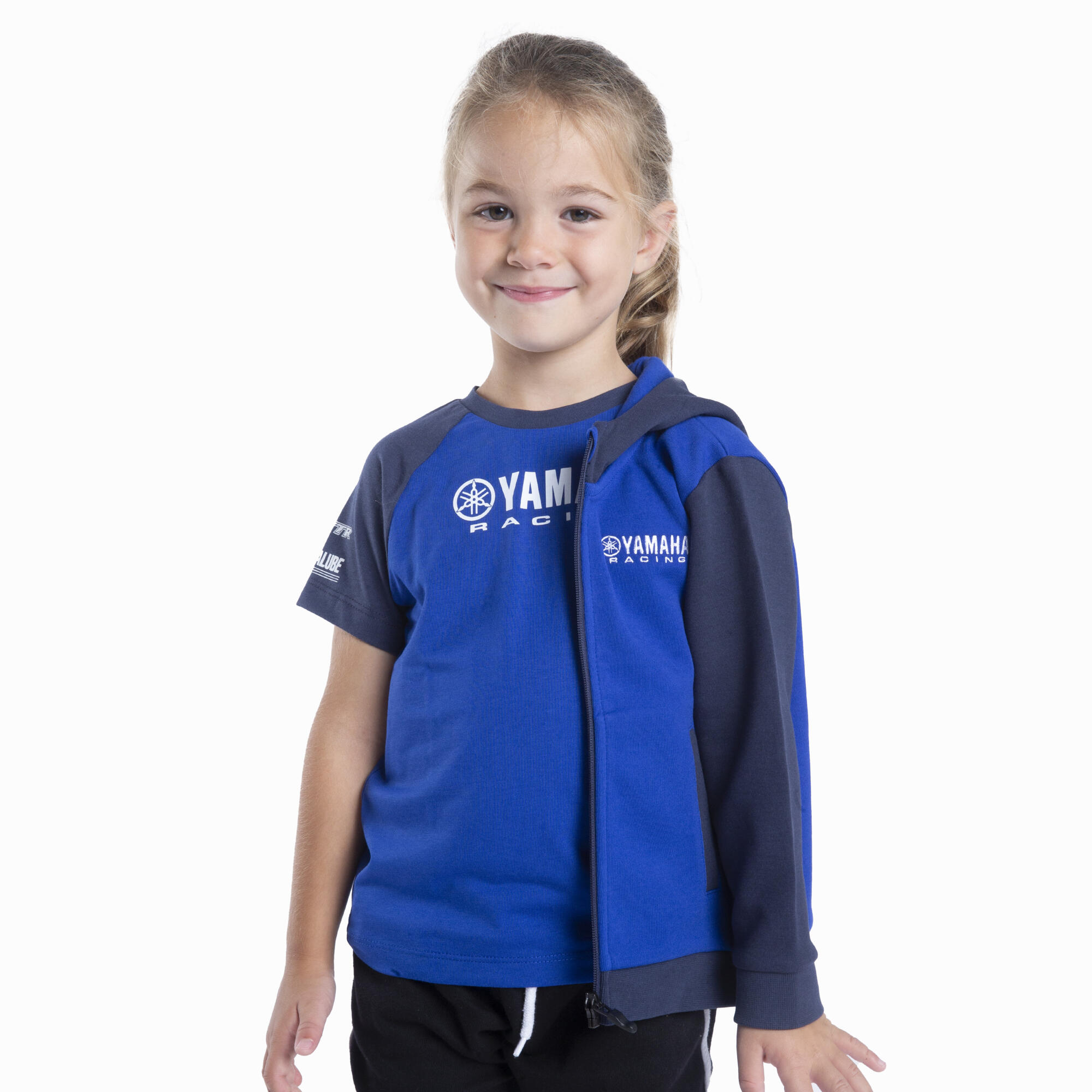 Dziecięca bluza z kapturem Paddock Blue
