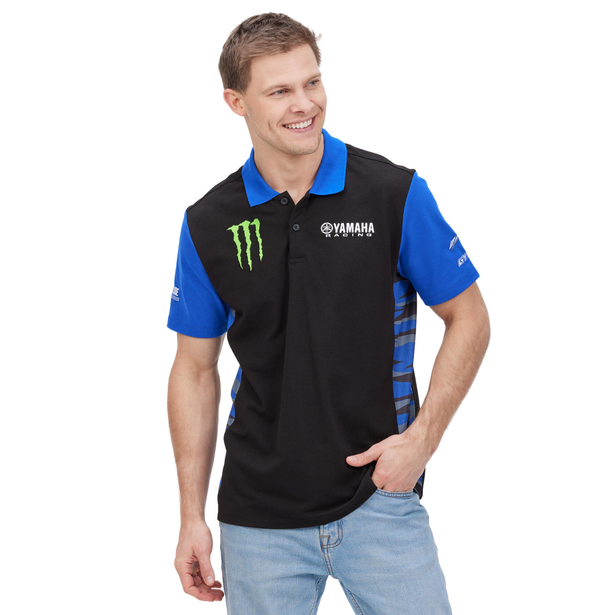 Replika koszulki polo Monster Energy® Yamaha Factory MXGP Team Mężczyźni