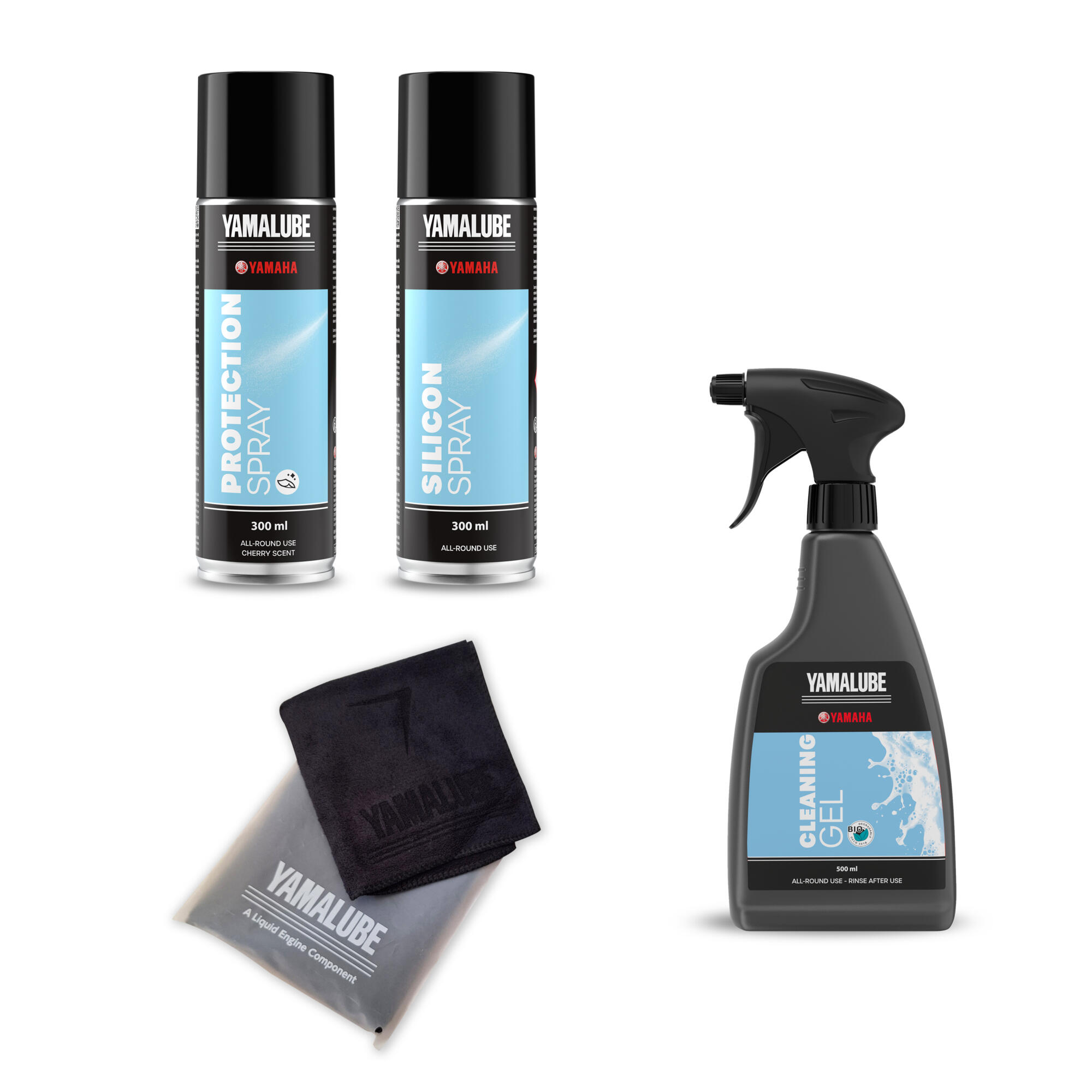 Zestaw Yamalube Shine Kit - profesjonalna pielęgnacja motocykla