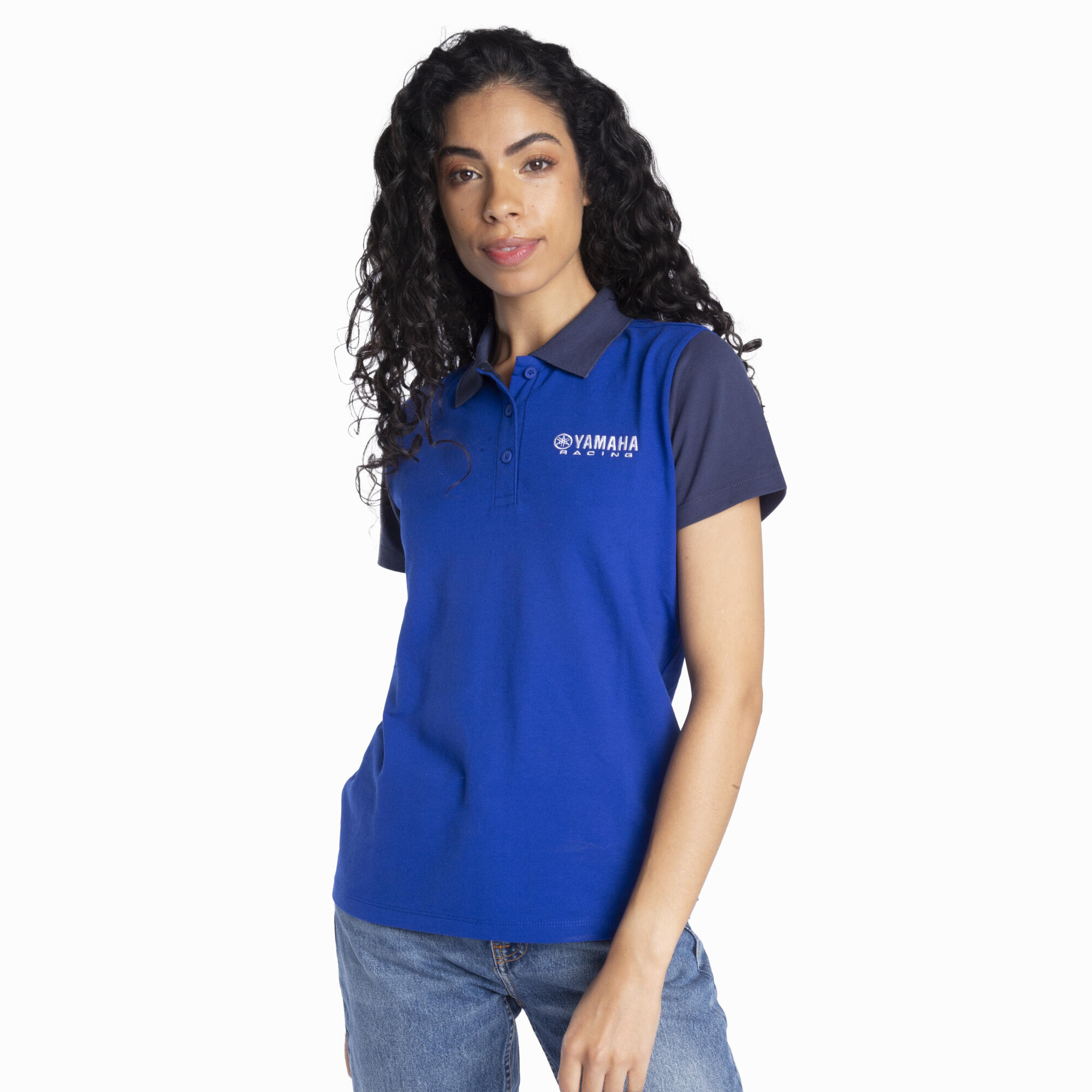 Damska koszulka polo Paddock Blue